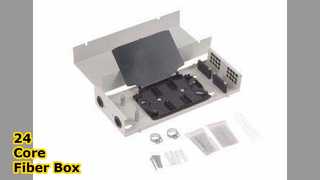24 कोर वॉल माउंट फाइबर बॉक्स