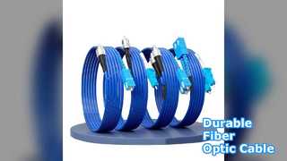 HXCOWO फाइबर ऑप्टिक पैच केबल SC UPC डुप्लेक्स