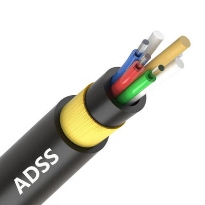 खरीदें HXCOWO Aerial Cable Self Supporting Mini G652D ADSS Fiber Optic Cable 2-288 Cores ऑनलाइन निर्माण