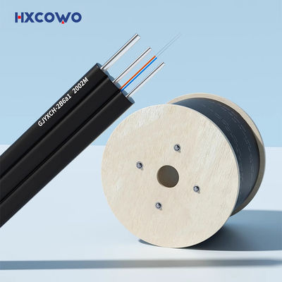 खरीदें LSZH GJYXCH Self-Supporting Fiber Drop Cable for FTTH Outdoor 1 Core 1KM 9/125 G657A ऑनलाइन निर्माण