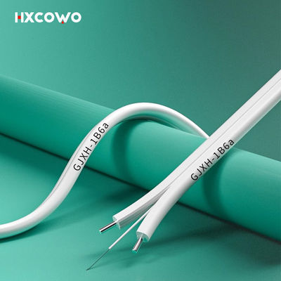 खरीदें SM G652D G657A GJXH Indoor Optical Fiber Cable With LSZH Jacket 2 Core ऑनलाइन निर्माण
