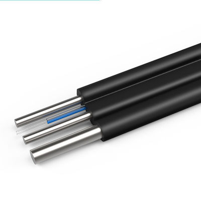खरीदें Single Mode Fiber Optic Cable GJYXCH GJYXFCH FTTH Drop Cable for Length Custom Length ऑनलाइन निर्माण