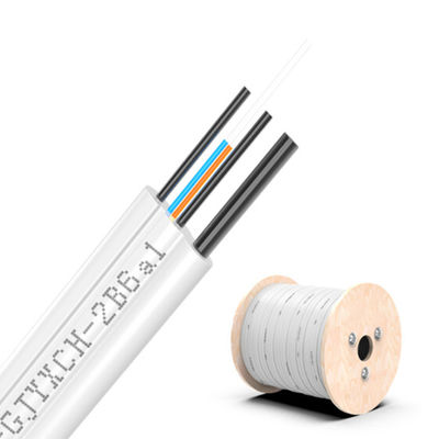 खरीदें Fiber count 1/2/4 Cores HXCOWO GJYXFCH GJYXCH FTTH Fiber Optic Drop Cable for Outdoor ऑनलाइन निर्माण