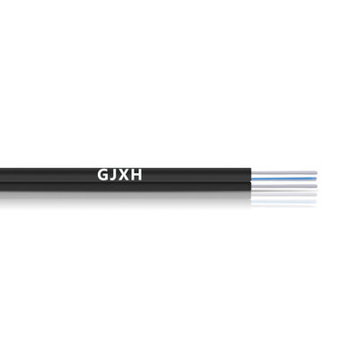 खरीदें Singlemode 2 Core Fiber Drop Cable HXCOWO Indoor Fiber Optic Cable ऑनलाइन निर्माण