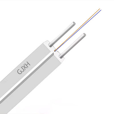 खरीदें HXCOWO GJXH FTTH कम्युनिकेशन ड्रॉप फाइबर ऑप्टिक केबल सफेद काला कस्टम लंबाई ऑनलाइन निर्माण