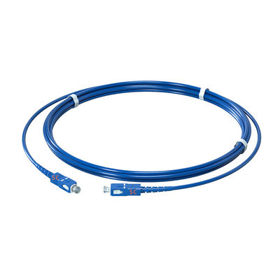 खरीदें Fiber Type Single Fiber Single Mode Armored Patch Cord SC-UPC/SC-UPC Blue 9/125um ऑनलाइन निर्माण