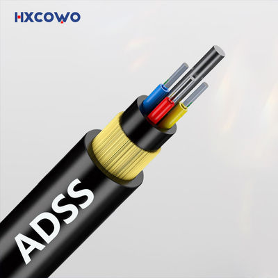 खरीदें ADSS 80m 100m 120m 200m Span Aerial Fiber Cable G652D G657A1 G657A2 ऑनलाइन निर्माण