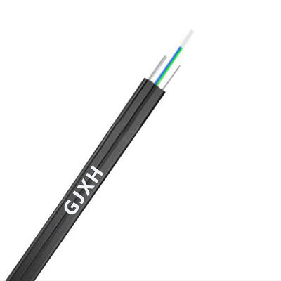 खरीदें HXCOWO फ्लैट फाइबर ऑप्टिक केबल सिंगल मोड Fig8 FTTH फ्लैट ड्रॉप केबल ऑनलाइन निर्माण