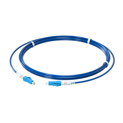 खरीदें Fiber optic patch cord for Indoor LC/UPC-LC/UPC Simplex Singlemode G657A G652D Armored ऑनलाइन निर्माण