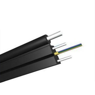 खरीदें Outdoor 2/4/6/8 Core GJYXCH FTTH Fiber Drop Cable Made in Dongguan and Customizable ऑनलाइन निर्माण