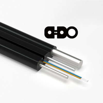 खरीदें HXCOWO GJYXCH 1Km 1 2 4 6 8 12 Core G657A1 G657A2 Optical Fiber Indoor Outdoor Drop Cable ऑनलाइन निर्माण
