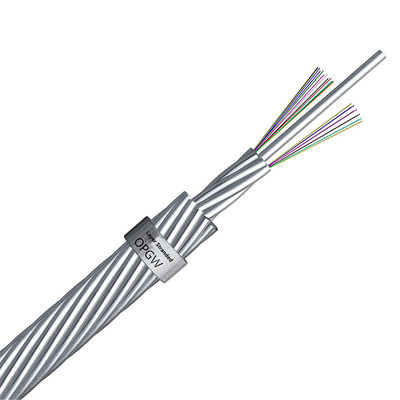 खरीदें 12 Core Aerial OPGW OPPC Armoured Fiber Optic Cable G652D G655 5km 3km 2km ऑनलाइन निर्माण