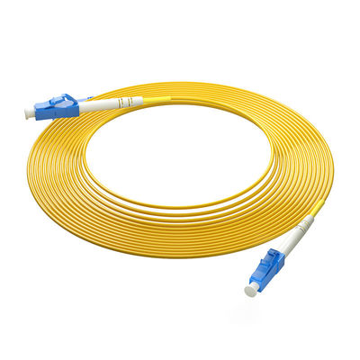 खरीदें Customized Lengths LC-LC APC/UPC Single Mode Simplex Armored Fiber Optic Cable Patch ऑनलाइन निर्माण