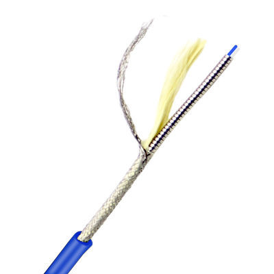 खरीदें GJFJKV SM / MM Armored Optical Fiber PVC Jacket Fibre Optic Cable Armoured ऑनलाइन निर्माण