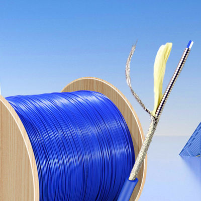खरीदें G652D G657A1 G657A2 Spiral Steel Pipe Indoor Armored Optical Fiber Cable for Telecom ऑनलाइन निर्माण