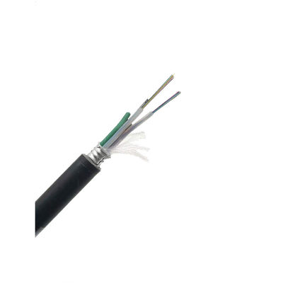 खरीदें LSZH Anti Rodent Photoelectric Composite Cable SM 24C G652D PE Outdoor ADSS Optical Cable ऑनलाइन निर्माण