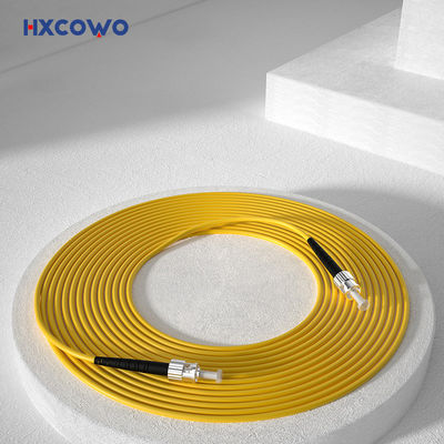 खरीदें G652D Single Mode Armored Fiber Optic Cable Patch for 850nm/1310nm/1550nm by HXCOWO ऑनलाइन निर्माण