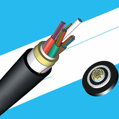 खरीदें 12 24 Core ADSS OFC Non Metallic SM Fiber Optic Cable For Outdoor Aerial Installation ऑनलाइन निर्माण