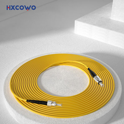 खरीदें HXCOWO Single Mode 9/125 OS2 FC To ST Simplex OFNR 2.0mm Armored Fiber Optic Cable Patch ऑनलाइन निर्माण