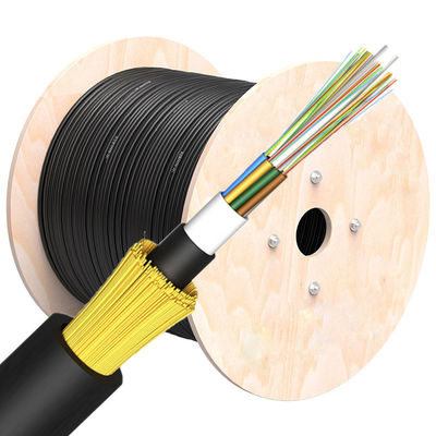 खरीदें Non Metallic Singlemode Self Supporting Aerial Fiber Cable Drop Round ADSS ऑनलाइन निर्माण