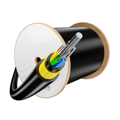 खरीदें 100m 200m Span Outdoor Aerial Fiber Optic Cable G652D ADSS Fiber Cable ऑनलाइन निर्माण