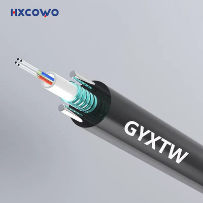 खरीदें Customized 4 Core Outdoor Armored Fiber Optic Cable G652D G657A ऑनलाइन निर्माण