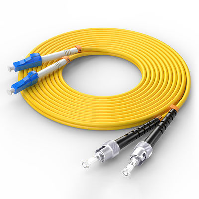खरीदें Customized LC UPC-ST Fiber Optic Cable Patch 1m 2m 3m 5m 10m Length for FTTH Datacenter ऑनलाइन निर्माण