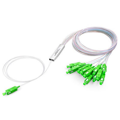 खरीदें 1x4 1x8 1x16 1x32 Fiber PLC Splitter For FTTH Singlemode Optical Cable 2.0mm SC APC ऑनलाइन निर्माण