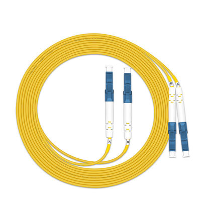 खरीदें MM OM3 2mm/3mm Duplex LC/UPC Fiber Optic Cable Patch for Customized Colors Benefit ऑनलाइन निर्माण