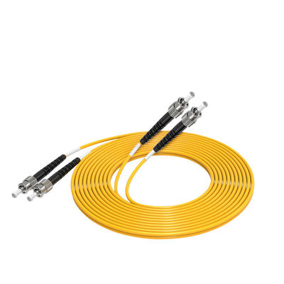 खरीदें Customized Lengths HXCOWO ST Single-Mode 9/125 OS2 Duplex Fiber Optic Cable Patch ऑनलाइन निर्माण