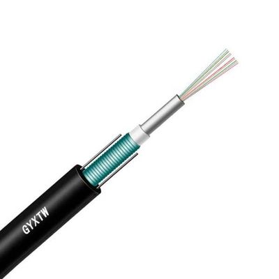 खरीदें GYXTW 2 Cores FTTH Single Mode Outdoor Armoured Fiber Optic Cable for Network Signal ऑनलाइन निर्माण