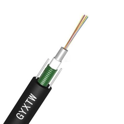 खरीदें Fiber Optic Cable GYXTW Armoured Single Mode Outdoor 2/4/6/8/12/16/24 Core G657A1 Per Meter ऑनलाइन निर्माण