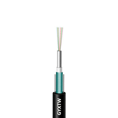 खरीदें HXCOWO GYXTW 4 6 8 Cores Singlemode Outdoor Duct Armoured Fiber Optic Cable for Data Transfer ऑनलाइन निर्माण