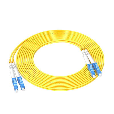 खरीदें Ordinary Fiber Cable Patch 3m LC-LC 2core 3.0mm by HXCOWO Wavelength 850nm/1310nm/1550nm ऑनलाइन निर्माण