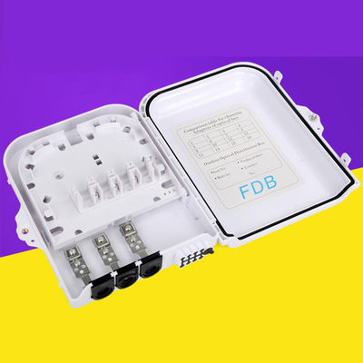 खरीदें PC/ABS 8 Core Optical Fiber Terminal Box Wall Mounted Outdoor Fiber Termination Box ऑनलाइन निर्माण