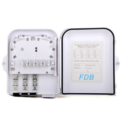 खरीदें ABS 4Core 8Core 12Core 24Core 48Core Fiber Optic Splitter Terminal Box 12 Month ऑनलाइन निर्माण