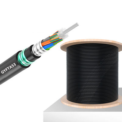 खरीदें Non Metallic Outdoor Armored Fiber Optic Cable GYFTA53 Custom Length ऑनलाइन निर्माण
