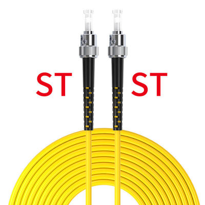 खरीदें फाइबर ऑप्टिक पैच कॉर्ड 3M ST-ST सिम्पलेक्स LSZH 2.0MM सिंगल मोड G657A1 HXCOWO FTTH ऑनलाइन निर्माण