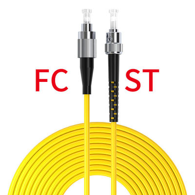 खरीदें Customized Colors Fiber Optic Patch Cord for Fast Data Transfer in Single Mode Networks ऑनलाइन निर्माण