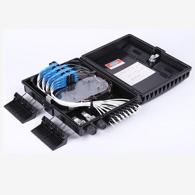 खरीदें 18 Ports Outdoor Fiber Distribution Box Customized Splicing IP65 Ftth Outdoor Box ऑनलाइन निर्माण