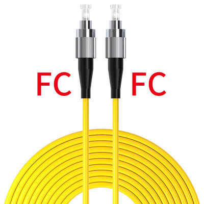 खरीदें Single Multi Mode Fiber Fusion 2.0mm FC FC Fiber Optic Cable Patch from HXCOWO Supply ऑनलाइन निर्माण