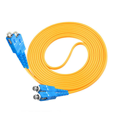 खरीदें SC/UPC-SC/UPC Duplex Multimode OM3 Jumper Cable Fiber Optic Patch Cord for Networking ऑनलाइन निर्माण