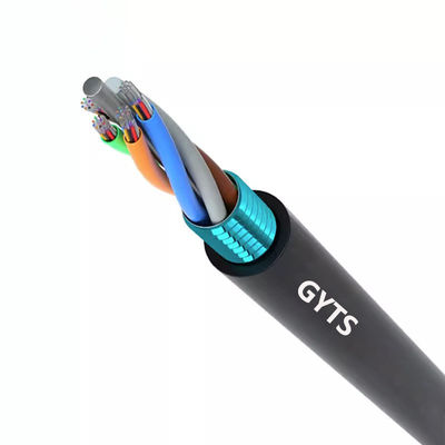 खरीदें FTTH Fibre Optic Armoured Cable G652D G657A1 24 Core Armoured Fiber Optic Cable ऑनलाइन निर्माण