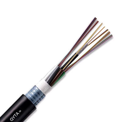 खरीदें OEM ODM Single Mode Armored Fiber Cable HXCOWO 6 8 12 24 Core ऑनलाइन निर्माण