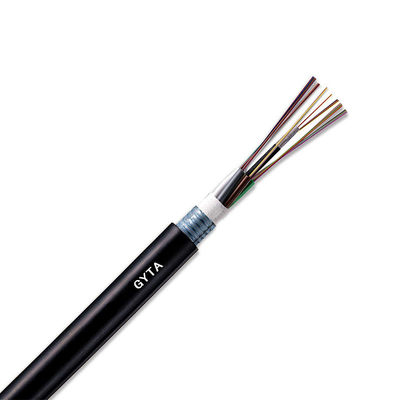 खरीदें 12/24/48 Cores Armored Fiber Optic Cable for Outdoor Telecom Comunication Aerial Steal ऑनलाइन निर्माण