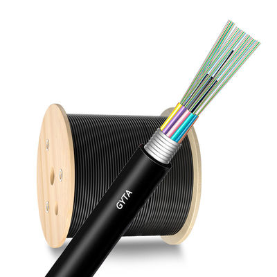 खरीदें Telecom Communication G652D Outdoor Optical Fiber Cable GYTA/GYTS 2-288 Cores ऑनलाइन निर्माण