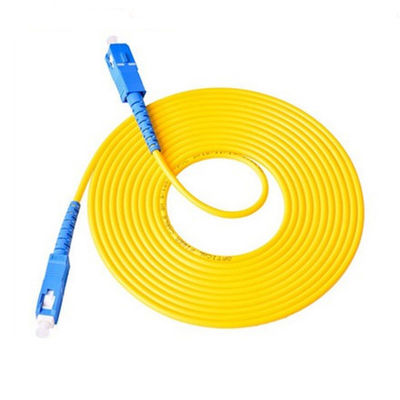 खरीदें G652D/G657A1/G657A2/OM1/OM2/OM3/OM4 Fiber Optic Drop Patchcord With SC-SC Connector ऑनलाइन निर्माण