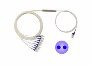 खरीदें Polarization Maintaining PLC Fiber Optic Splitter 1x16 Optical Splitter ऑनलाइन निर्माण