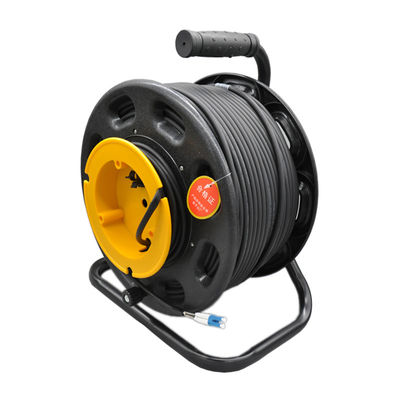 खरीदें FTTx Tactical Fiber Reel Customized Spiral Armored Fiber Optic Cable ऑनलाइन निर्माण