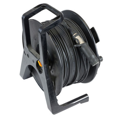 खरीदें Black Tactical Fiber Optic Cable Assembly CE ROHS ISO Military Tactical Cable ऑनलाइन निर्माण
